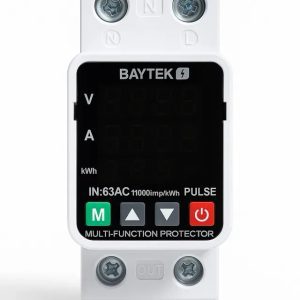 Թվային լարման պաշտպանիչ հաշվիչով 63A