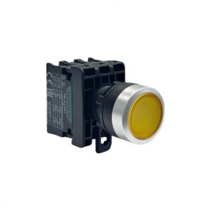 TENGEN Սեղմակ AC/DC220V 1NO+1NC Yellow