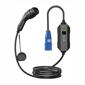 Workersbee Flex շարժական EV Charger 🇨🇳 7 կՎտ Type 2 / GB/T | 32Ա | 5մ մալուխ | 1 ֆազ | CEE Blue (EU)